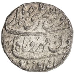 MUGHAL: Jahandar, 1712-1713, AR rupee (11.50g), Surat, AH1124 year one (ahad). UNC