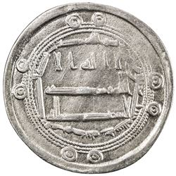 ABBASID: al-Hadi, 785-786, AR dirham (2.93g), al-Muhammadiya, AH170. VF