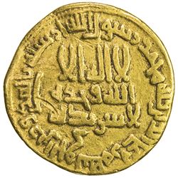 ABBASID: al-Rashid, 786-809, AV dinar (3.99g), NM (Egypt), AH170. F-VF