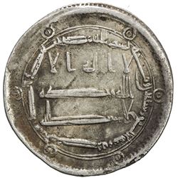 ABBASID: al-Rashid, 786-809, AR dirham (2.88g), al-Muhammadiya, AH174. VF