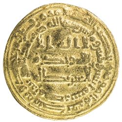 ABBASID: al Wathiq, 842-847, AV dinar (4.00g), Misr, AH232. F