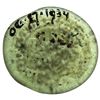 Image 2 : FATIMID: al-Hakim, 996-1021, glass jeton/weight (4.21g), NM, AH410. VF