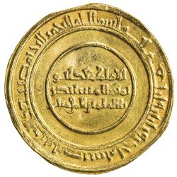 FATIMID: al-Mustansir, 1036-1094, AV dinar (4.17g), Misr, AH431. VF-EF