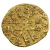 Image 2 : FATIMID: al-Mustansir, 1036-1094, AV stellate 1/4 dinar (1.00g), MM, DM. VF-EF