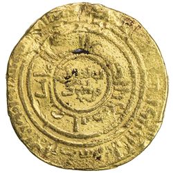 AYYUBID: al-Nasir Yusuf I (Saladin), 1169-1193, AV dinar (4.67g), al-Iskandariya, AH582. F-VF