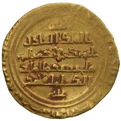 AYYUBID: Abu Bakr I, 1196-1218, AV dinar (4.64g), al-Iskandariya, DM. F
