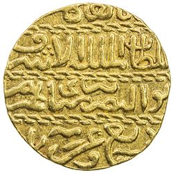 BURJI MAMLUK: Barsbay, 1422-1438, AV ashrafi (3.39g), al-Qahira, AH829. EF-AU