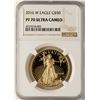 Image 1 : 2016-W $50 Proof American Gold Eagle Coin NGC PF70 Ultra Cameo