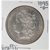 Image 1 : 1895-O Graffiti $1 Morgan Silver Dollar Coin