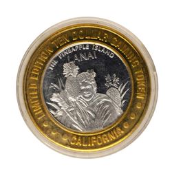 .999 Fine Silver Sam Boyd's California Las Vegas, NV $10 Limited Edition Gaming