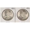 Image 1 : Lot of (2) 1882 $1 Morgan Silver Dollar Coins