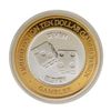 Image 2 : .999 Silver Gambler Reno, Nevada $10 Casino Limited Edition Gaming Token