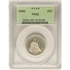 Image 1 : 1889 Proof Seated Liberty Quarter Coin PCGS PR65 Old Green Holder