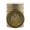 Image 2 : Roll of (20) Brilliant Uncirculated 1932-1940 Mexico Un Peso Silver Coins
