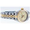 Image 5 : Rolex Ladies Two Tone 14K Champagne Diamond 26MM Datejust Wristwatch