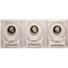Image 1 : Set of (3) 2003-S Proof State Quarter Coins PCGS PR69DCAM
