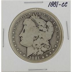 1881-CC $1 Morgan Silver Dollar Coin