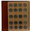 Image 3 : Set of 1948-1963 Brilliant Uncirculated Franklin Half Dollar Coins in Dansco Boo