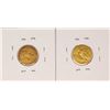 Image 2 : Lot of 1909-1910 $2 1/2 Indian Head Quarter Eagle Gold Coins