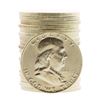 Image 1 : Roll of (20) Brilliant Uncirculated 1954-D Franklin Half Dollar Coins