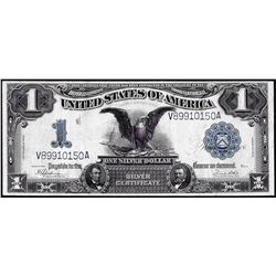 1899 $1 Black Eagle Silver Certificate Note