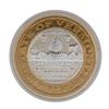 Image 2 : .999 Silver Foxwoods Resort Rhode Islands Casino $10 Limited Edition Gaming Toke