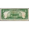 Image 2 : 1929 $5 Hudson County NB Jersey City, NJ CH# 1182 National Currency Note