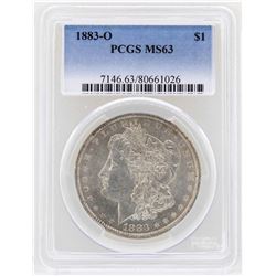1883-O $1 Morgan Silver Dollar Coin PCGS MS63