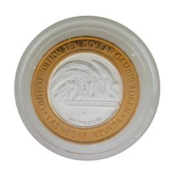 .999 Silver Palms Casino Las Vegas, Nevada $10 Limited Edition Gaming Token