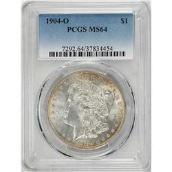 1904-O $1 Morgan Silver Dollar Coin PCGS MS64