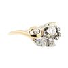 Image 1 : 14KT Yellow Gold 0.50 ctw Diamond Ring