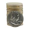 Image 1 : Roll of (20) Brilliant Uncirculated 1963-D Franklin Half Dollar Coins