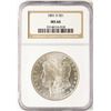 Image 1 : 1881-S $1 Morgan Silver Dollar Coin NGC MS66