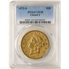 Image 1 : 1873-S Closed 3 $20 Liberty Head Double Eagle Gold Coin PCGS VF35