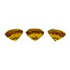Image 2 : 13.92 ctw.Natural Round Cut Citrine Quartz Parcel of Three
