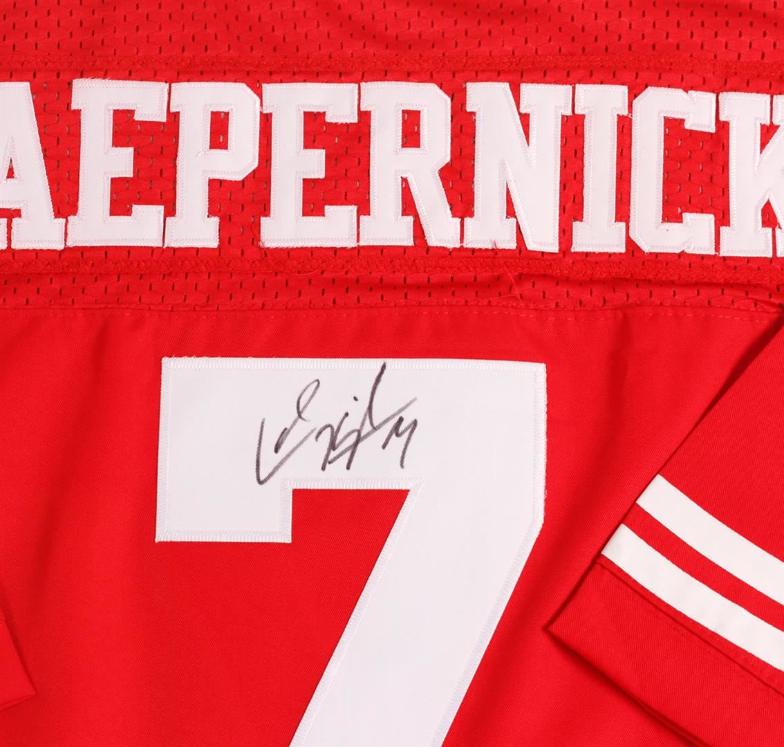 kaepernick autographed jersey