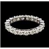14KT White Gold 1.14 ctw Diamond Ring