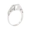 Image 4 : 0.20 ctw Diamond Ring - Platinum and 18KT White Gold