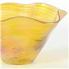 Image 2 : Mini Wave Bowl (Gold) by Glass Eye Studio