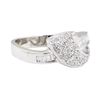 0.60 ctw Diamond Ring - 18KT White Gold