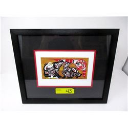 Richard Shorty Framed Print - "Homeland"