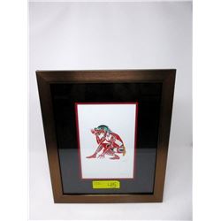 Richard Shorty Framed Print - "Frog Dancer"