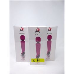 3 New Ammelee Cordless Vibrator/Massagers