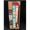 Image 1 : "GAME ROOM" DOUBLE SIDED MARQUEE LED SIGN (9.7" X 3.25" X 25")