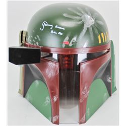 Jeremy Bulloch Signed "Star Wars" Boba Fett Full-Size Helmet Inscribed "Boba Fett" (Beckett COA)