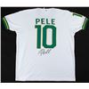 Image 1 : PELE SIGNED NY COSMOS SOCCER JERSEY (PSA COA)