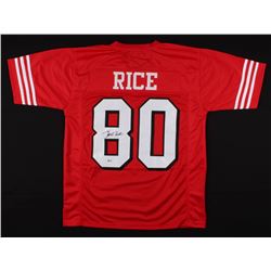 Jerry Rice Signed San Francisco 49ers Jersey (Beckett COA)