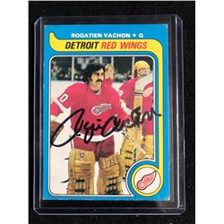 1979-80 O-Pee-Chee Rogatien Vachon Auto Card