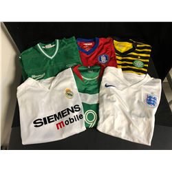 SOCCER JERSEY LOT