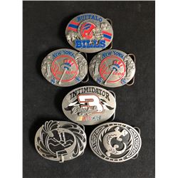 SISKIYOU BELT BUCKLES LOT